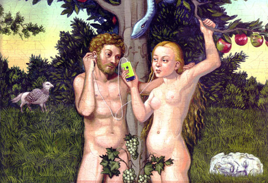 Adam and Eve Leveling Down