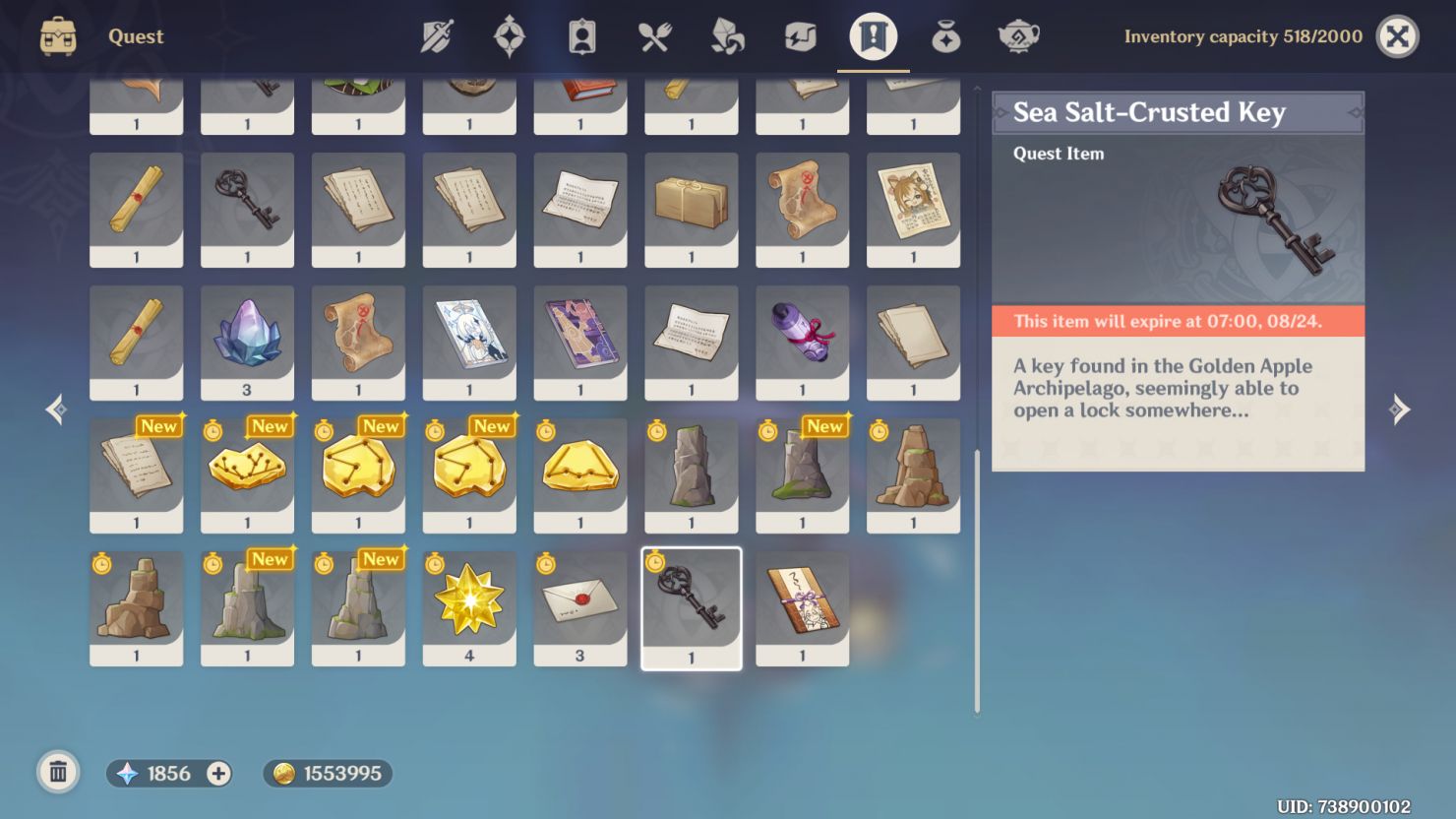 Genshin Sea SaltCrusted Key Location & Uses GameWith