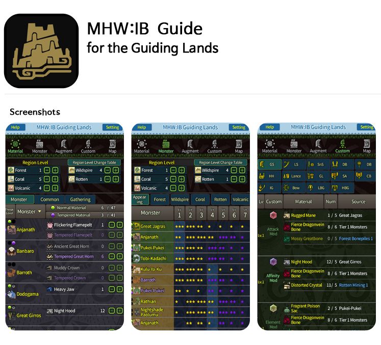 MHW: ICEBORNE | Guiding Lands - Region Level &amp; Appearing Monsters (Tundra) - GameWith