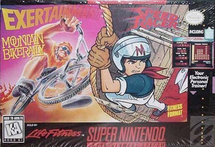 Exertainment Mountain Bike Rally & Speed Racer | The 8 Rarest Video Games That Are Worth a Fortune | Gammicks