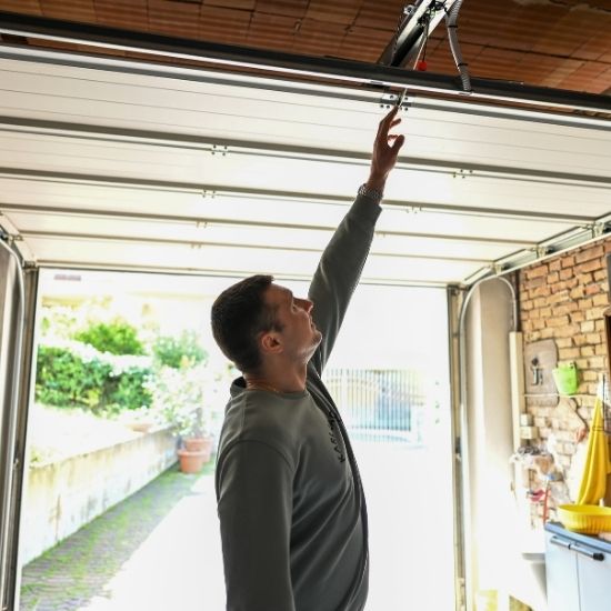 What should I do if my garage door will not open?