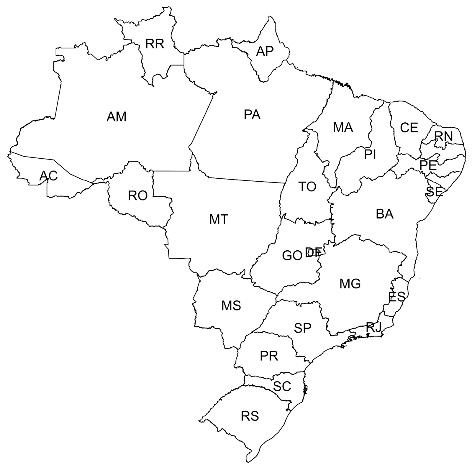 Brazil Map