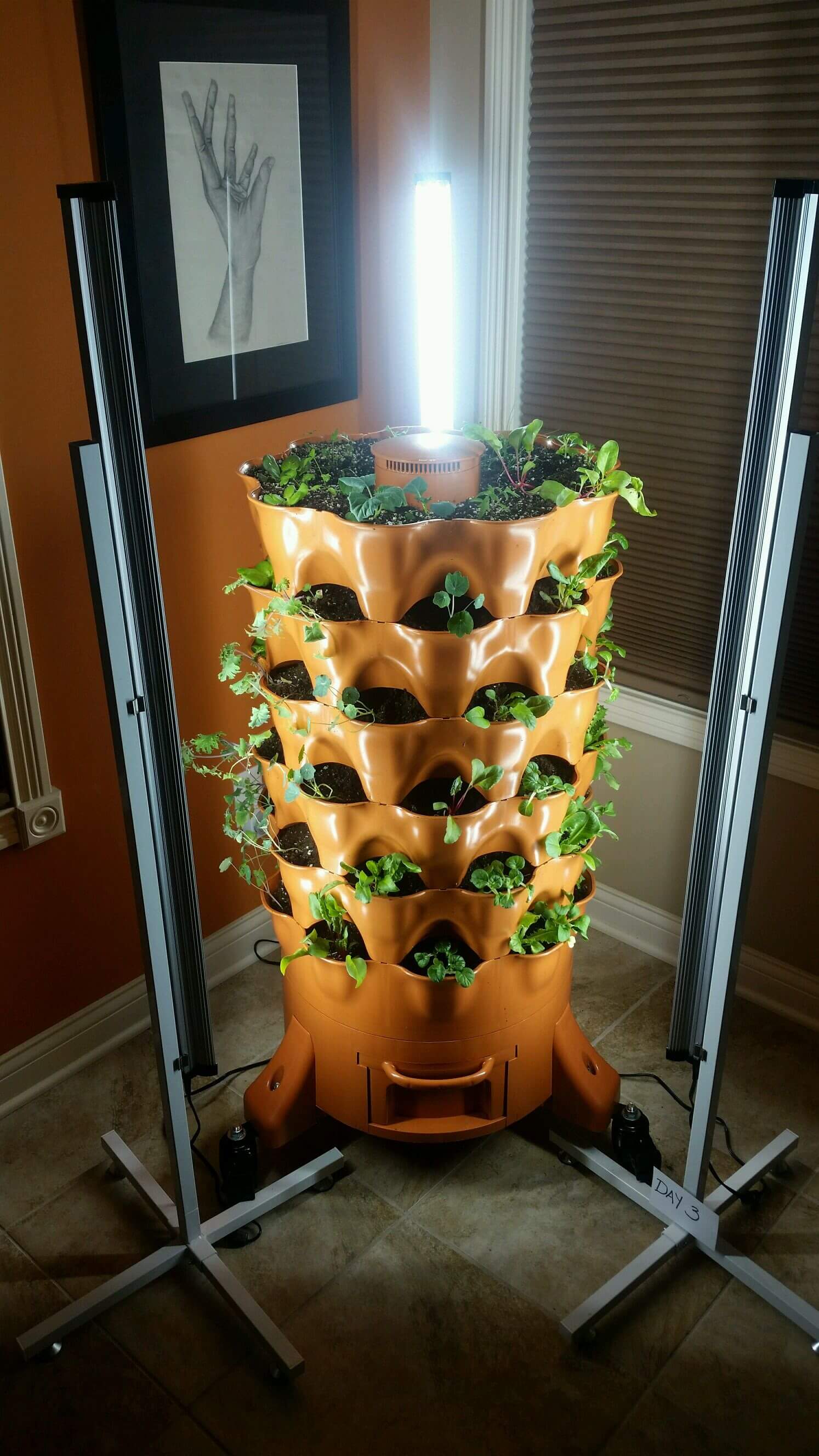 Ultra Efficient LED Grow Light Kit (240 watt) Garden Tower Project