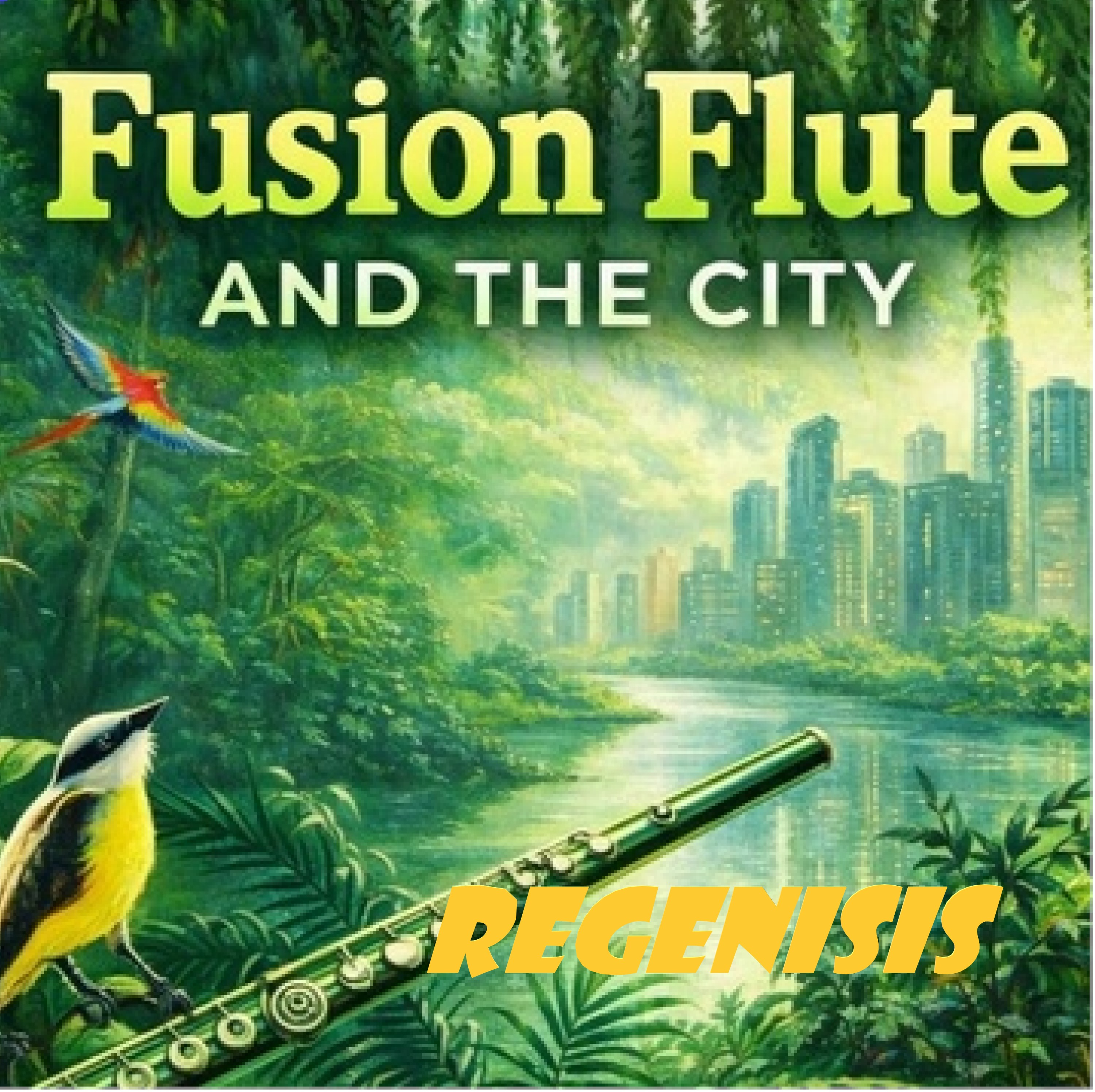 FUSION FLUTE and the City artwork
