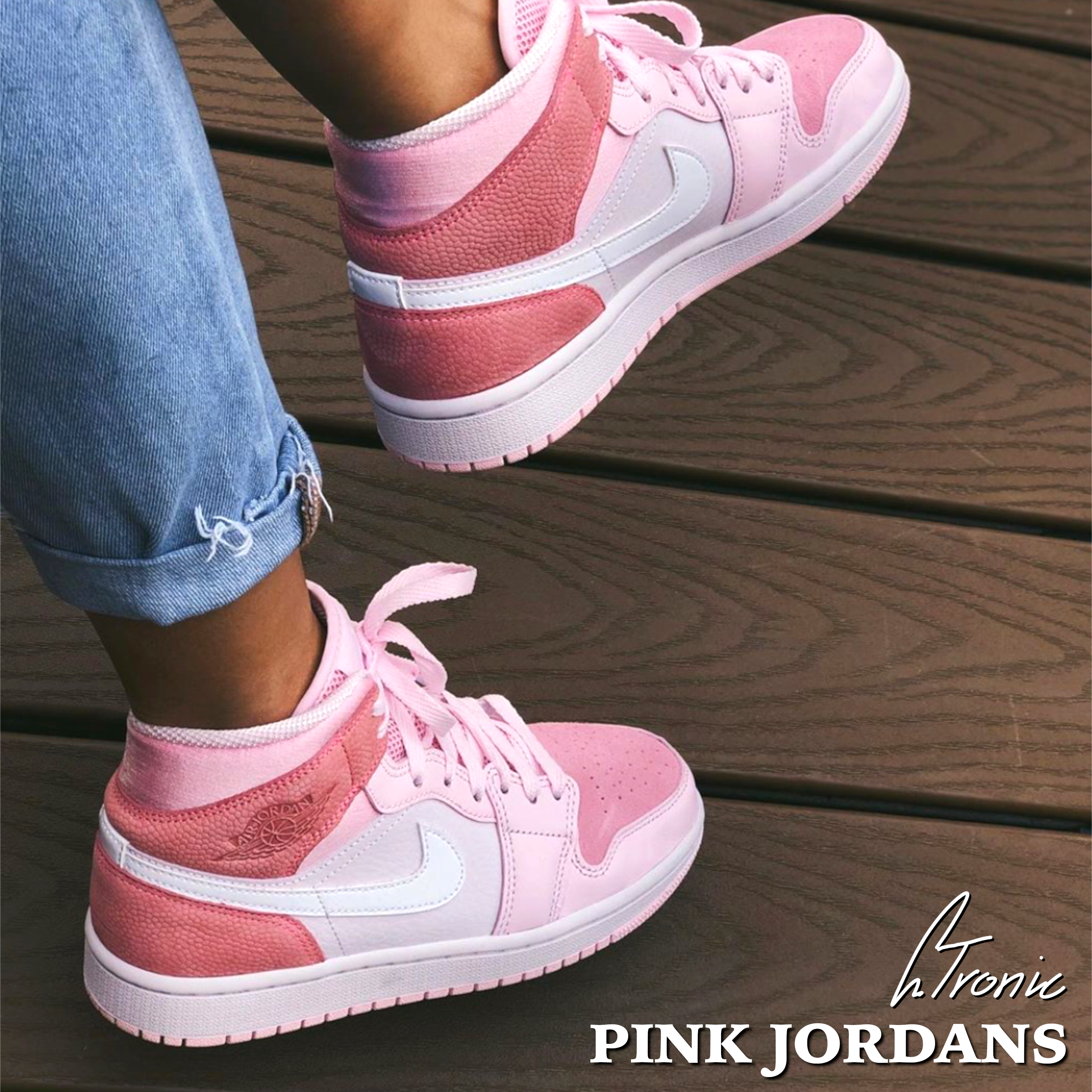 Pink Jordans