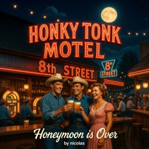HONKY TONK MOTEL Honeymoon is Over artwork
