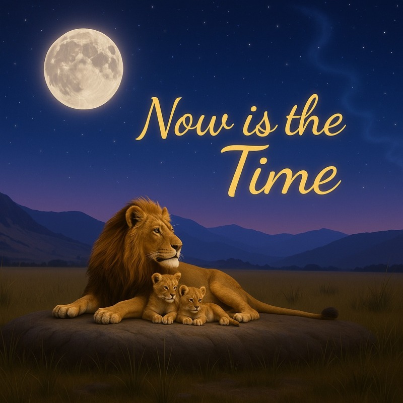 Now is the Time (Lullaby): cover artwork