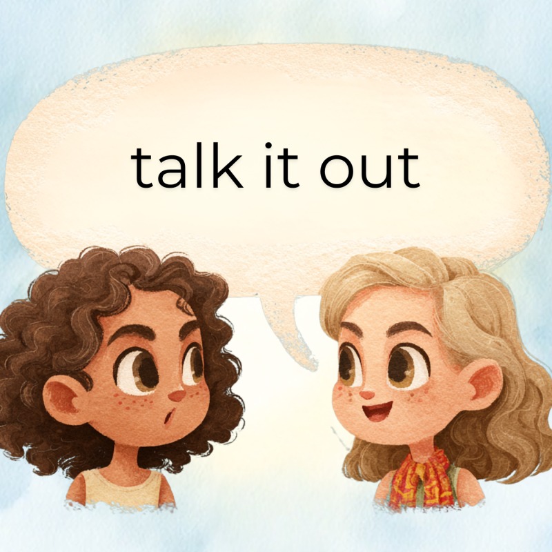 Talk It Out: cover artwork