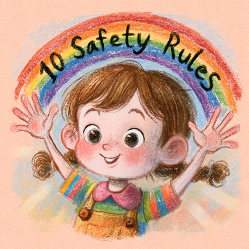10 Safety Rules: cover artwork