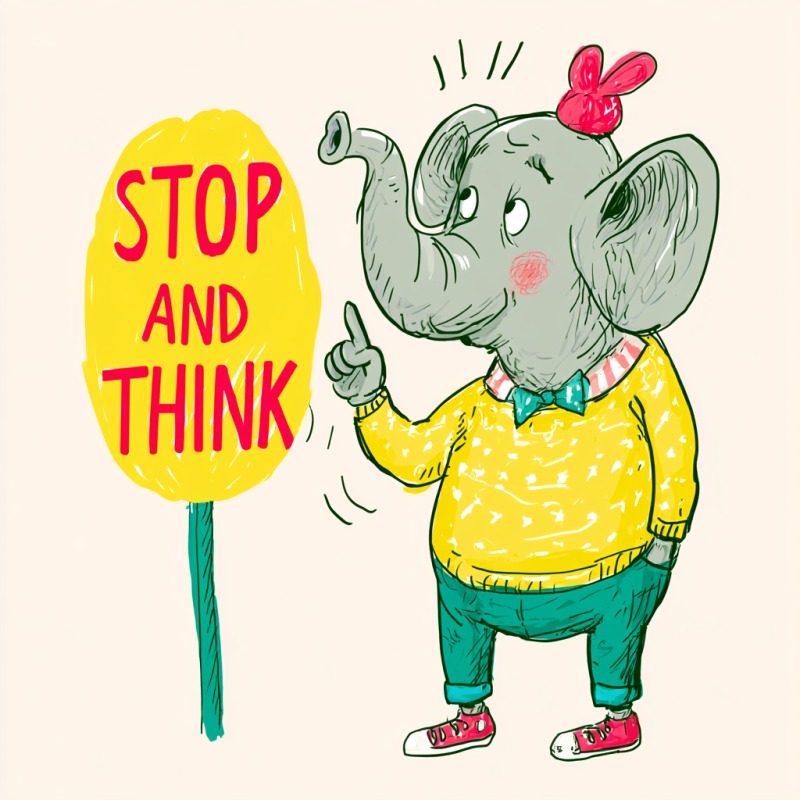 Stop and Think: cover artwork