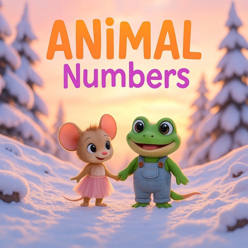 Animal Numbers Song: cover artwork