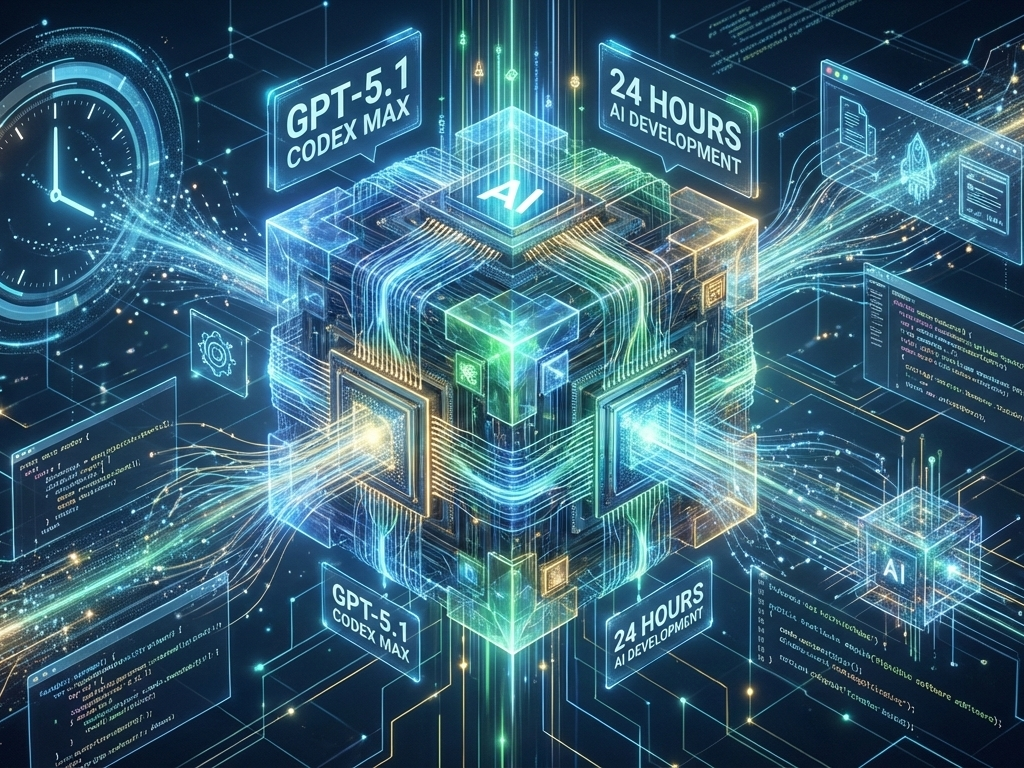 GPT-5.1 Codex Max: The AI That Codes for Sustained Periods, Turning Ideas into Apps