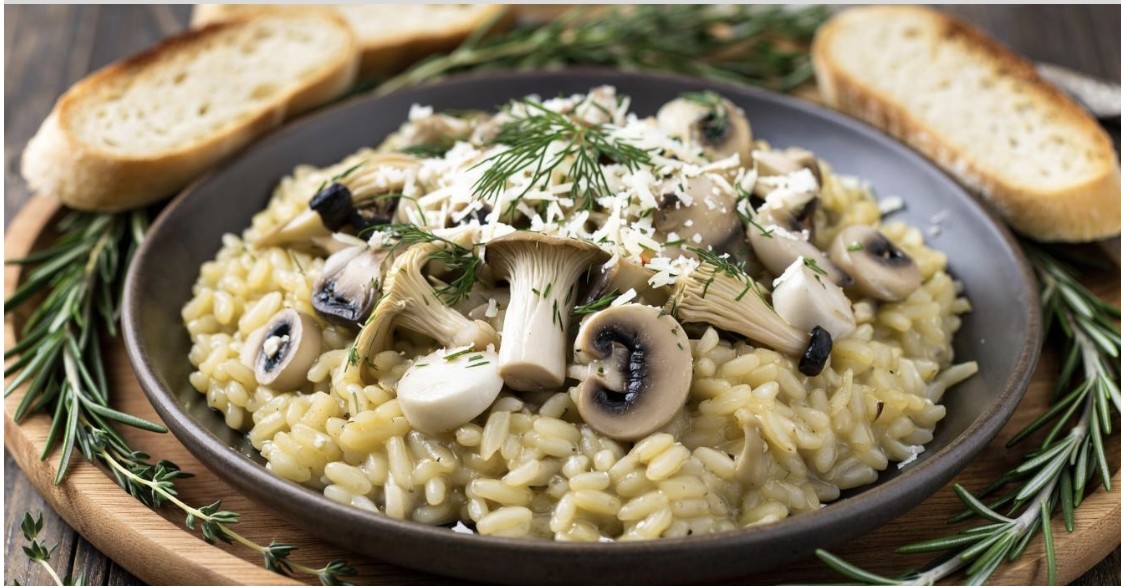 L'Arte della Semplicità: Il Risotto ai Funghi Ispirato alla Tradizione Monastica del Monte Athos