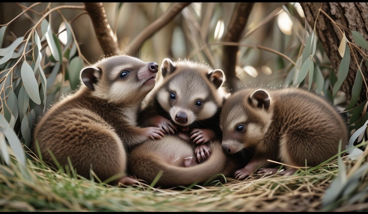 Three New Joeys Signal Hope for Critically Endangered Northern Hairy-Nosed Wombat at Powrunna Sanctuary