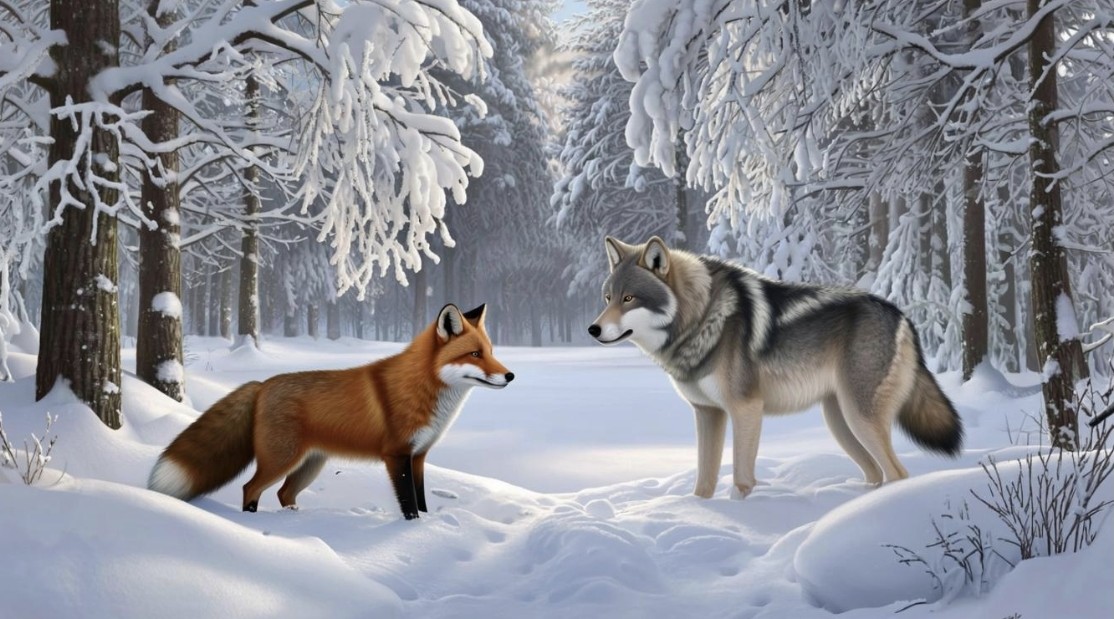 Animal Survival Strategies During Winter's Deep Freeze