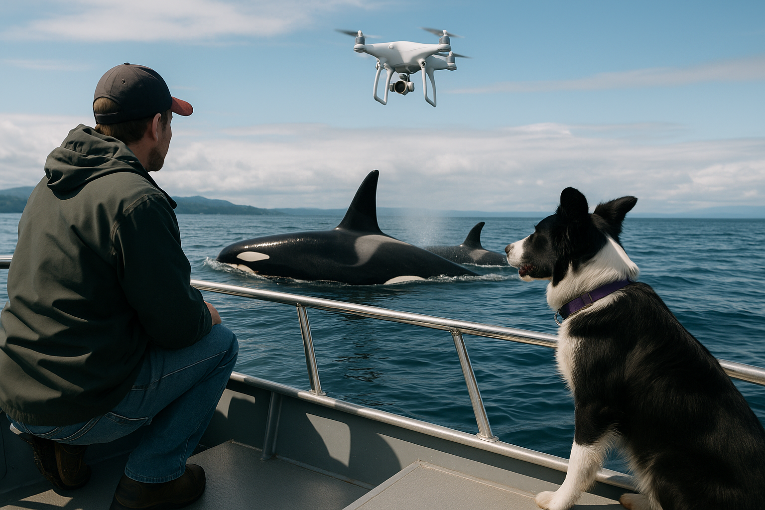 Orca Conservation: Canine and Drone Technology Aids Endangered Whales