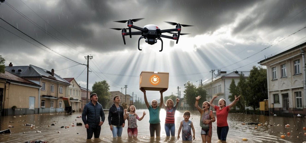 Беспилотники как катализатор гуманитарной помощи: Доставка продовольствия в Доминиканской Республике и опыт других стран