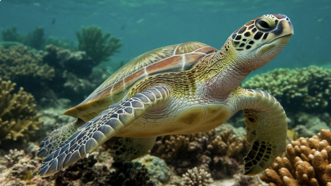 Conservation Breakthrough: Green Sea Turtle Status Upgraded to 'Least Concern' by IUCN