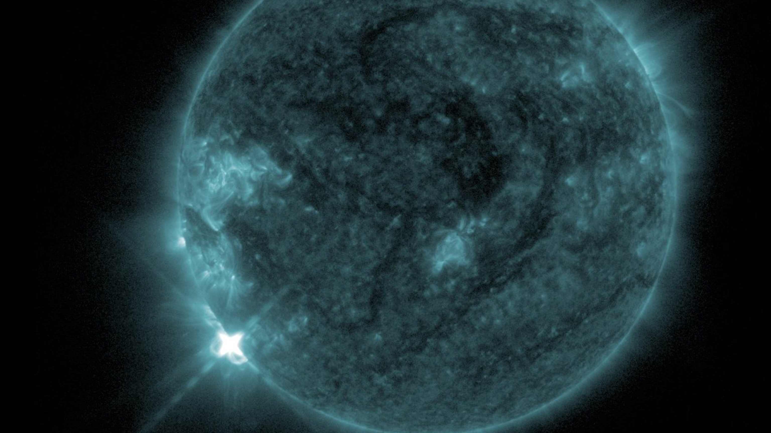 Sun Unleashes Second Major X-Class Flare in 4.5 Hours, Driven by Hidden Active Region