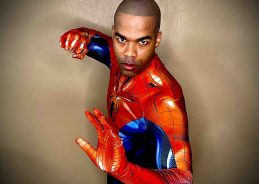 Friendly gayborhood cosplayer Spider-Man Courtney Grant says if you "aren't voting, you're in danger"