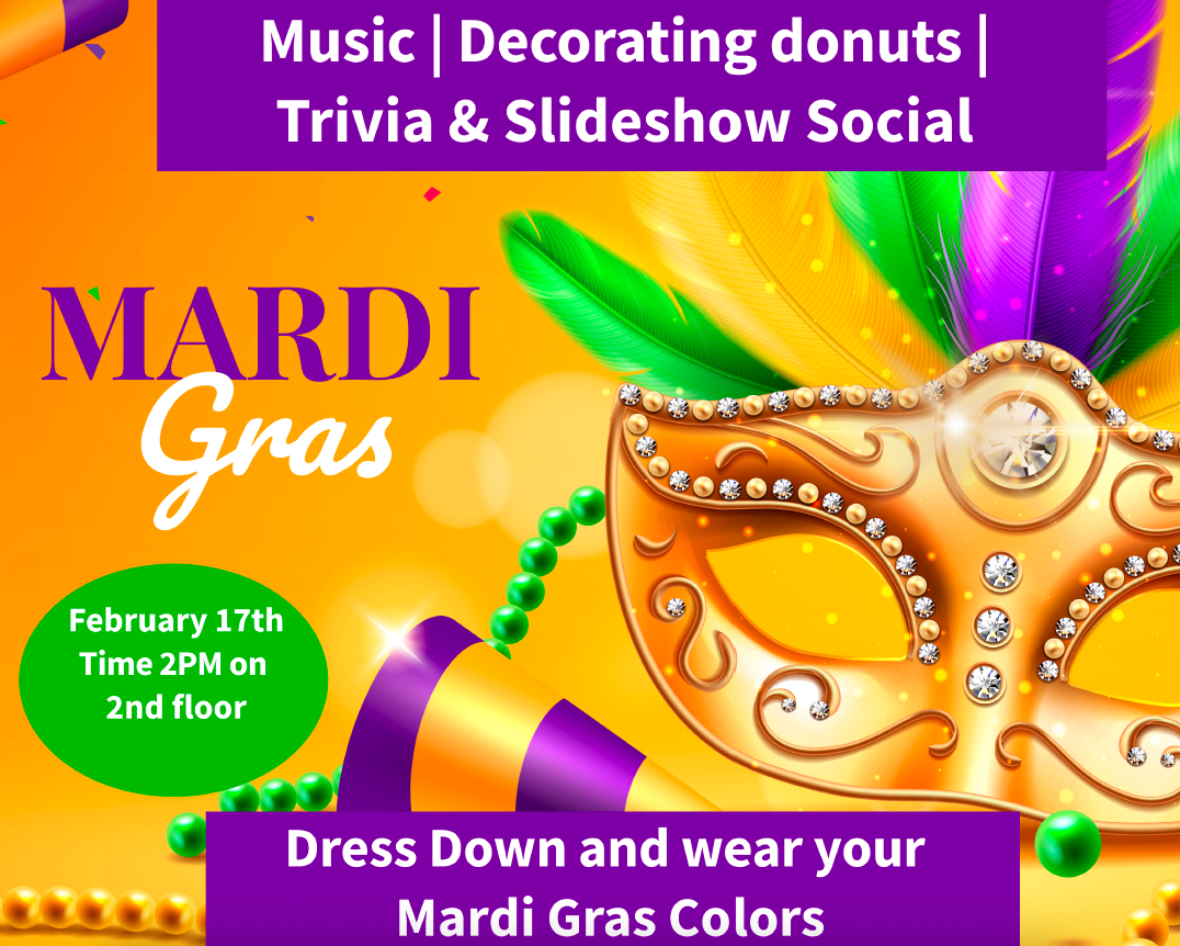 Mardis Gras flyer