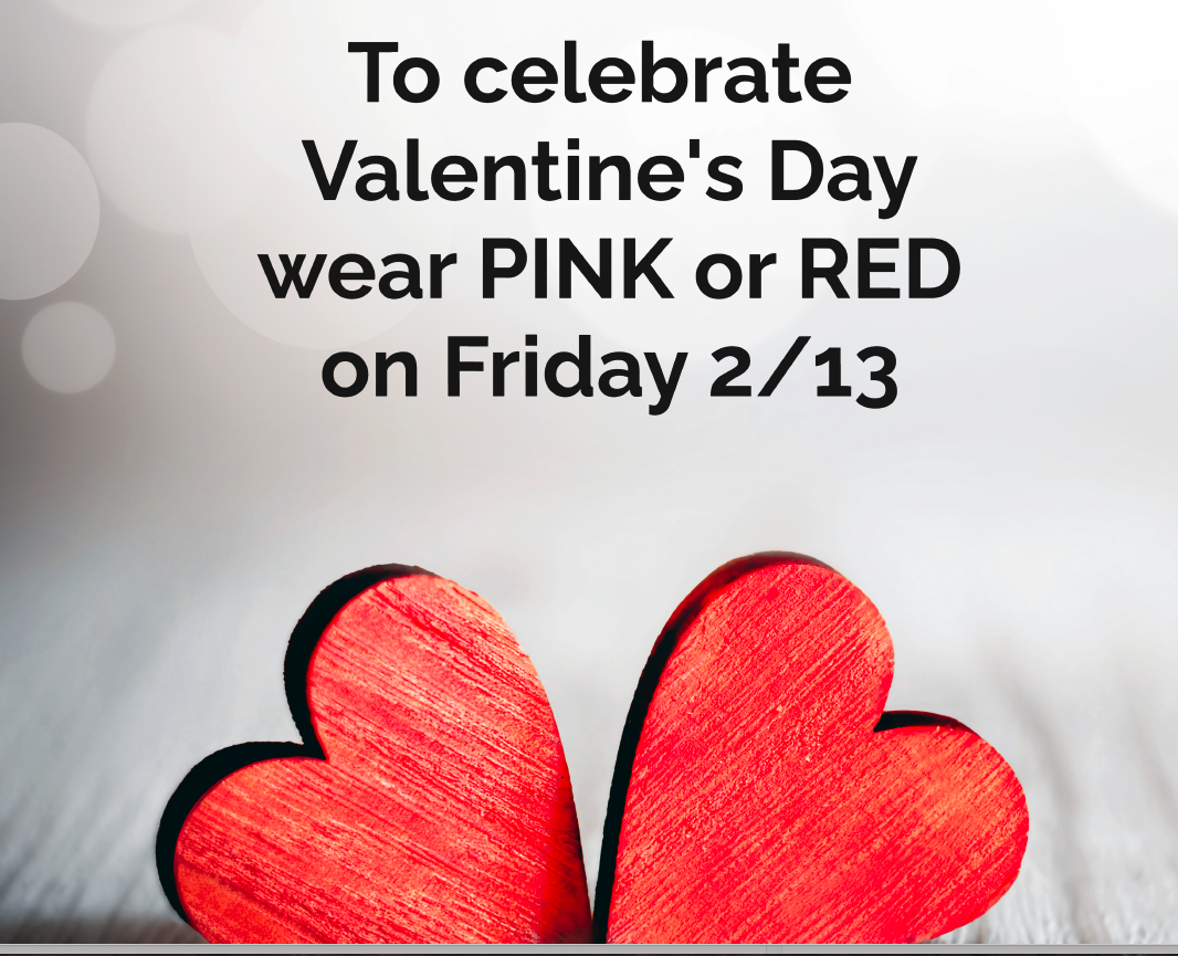 Valentine Wear Pink Flyer