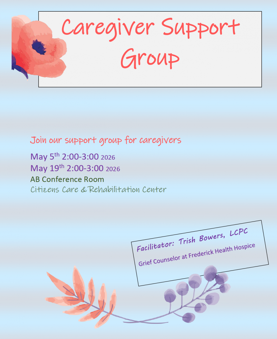 Caregiver Support Group May 