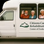 residents on a Citizens Care bus