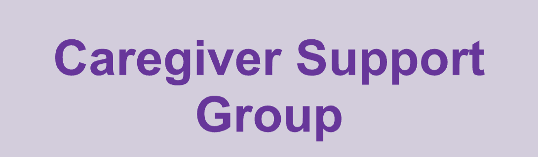 Caregiver Support Group banner