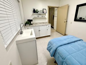 the transitional rehab room at Pacific Palms