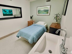 the transitional rehab room at Pacific Palms
