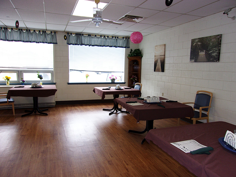 Lounging area Rib Lake Health Services