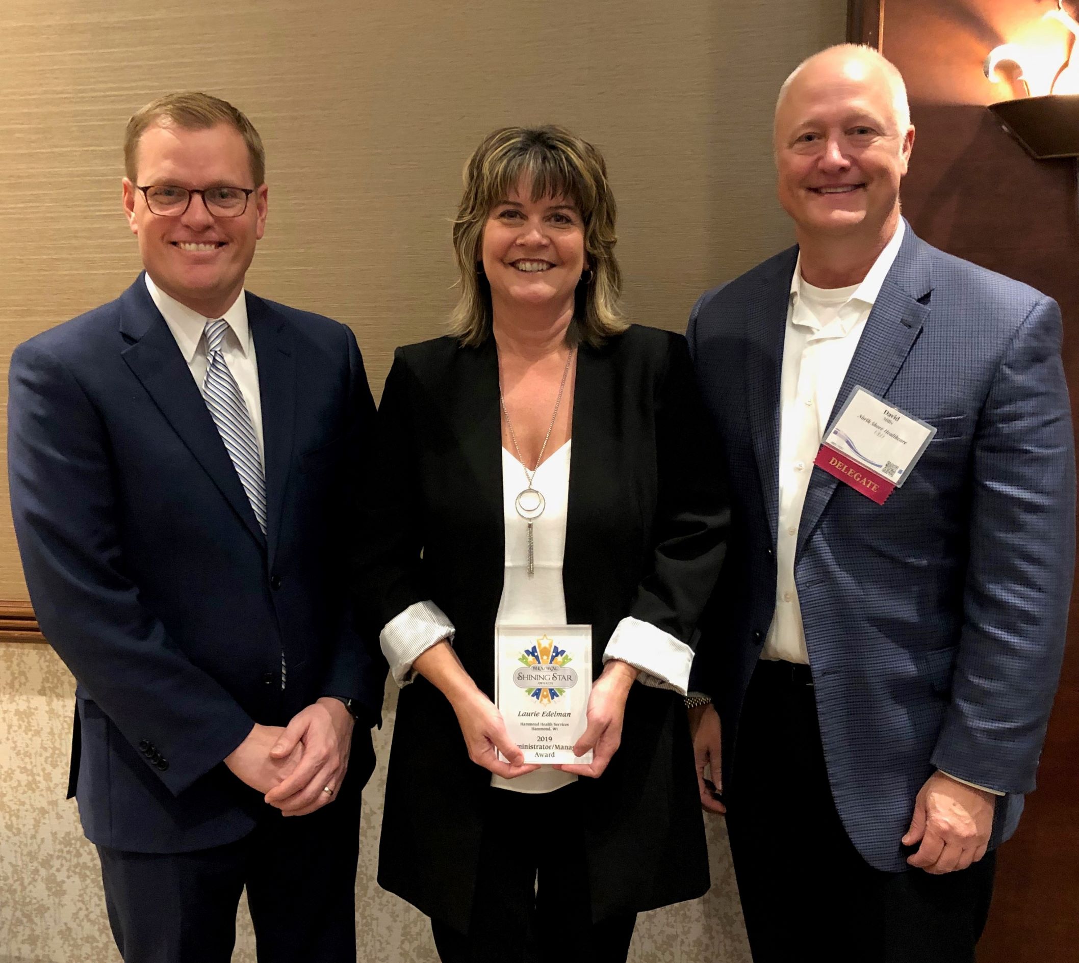 Laurie Edelman Named Administrator of the Year North Shore Healthcare