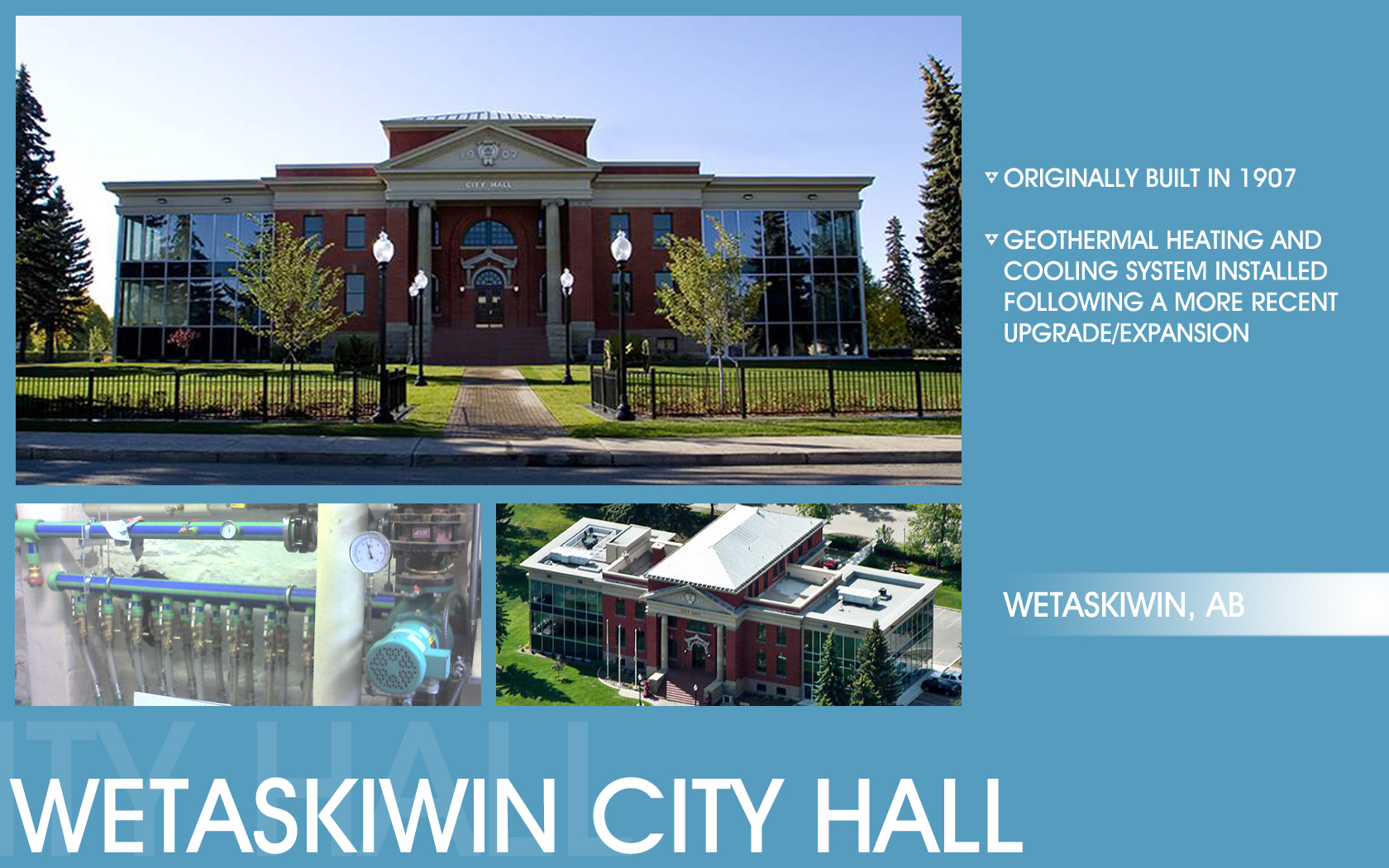 Green Building Brain Wetaskiwin City Hall