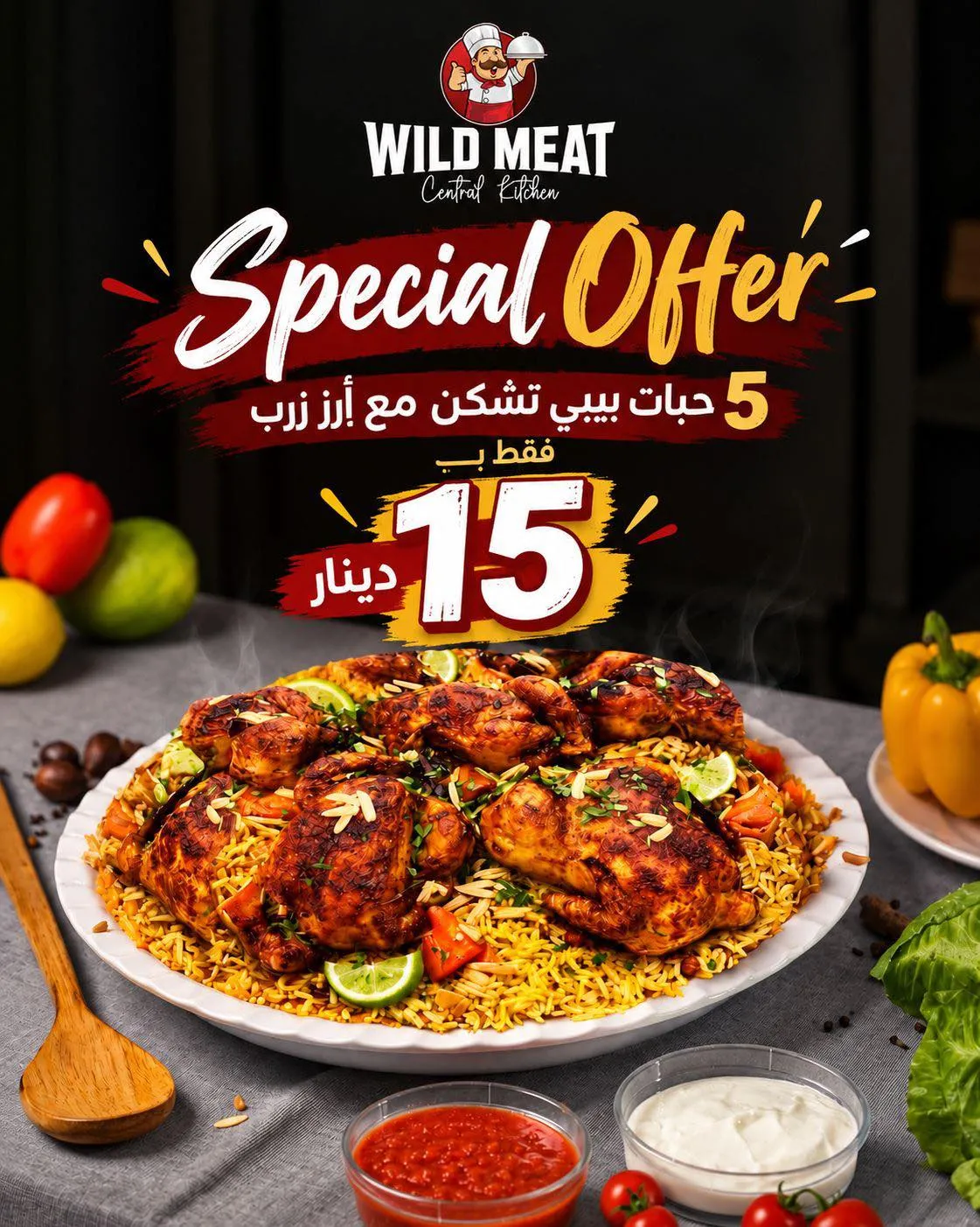Wild meat – 15 د.أ