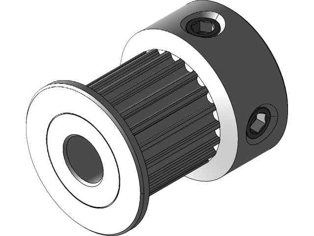 GT2 Timing Pulley 20T Bore 8mm Belt Width 10mm For 3D - View #12