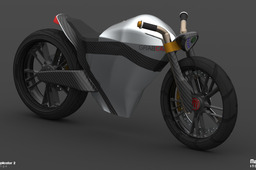 2040 Electrafé Motorcycle