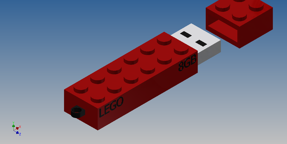 Lego Usb Base Free CAD Designs, Files & 3D Models | The GrabCAD Community Library