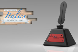 2012 Italics Awards trophy 