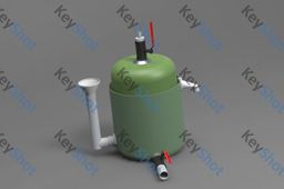 kitchen waste gas plant