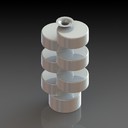 Jar for dried flowers or dried branches