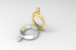 Möbius strip Ring