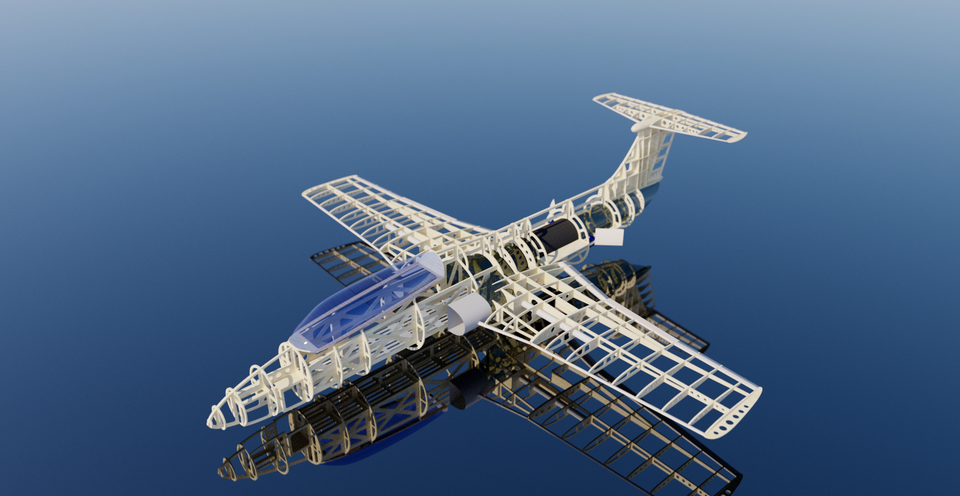 L-29 Delphin construction kit | 3D CAD Model Library | GrabCAD