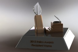 Italics Award Trophy 1st design