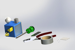 robot gripper test object