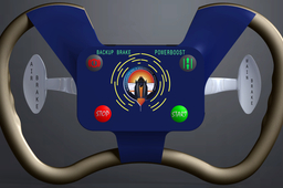 BLOODHOUND SSC Steering Wheel 