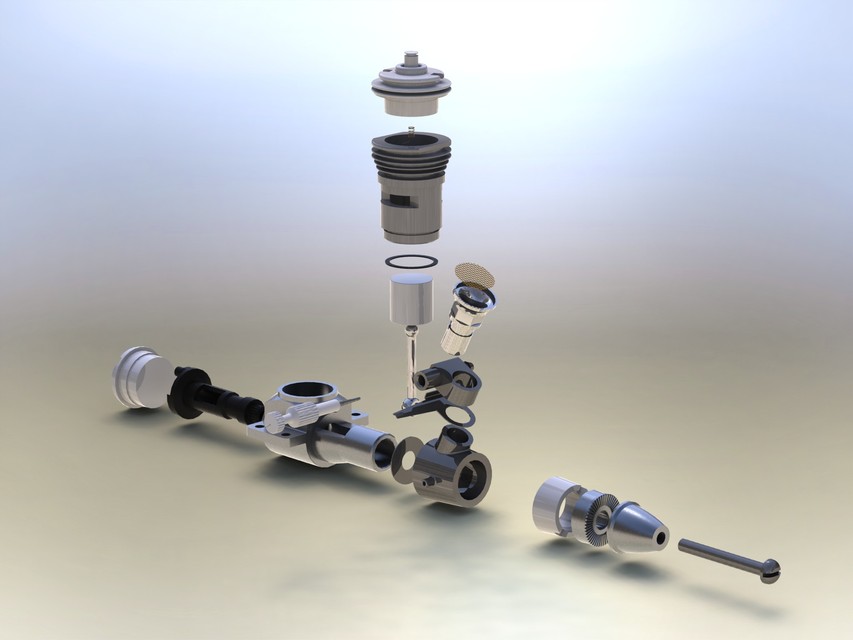 COX TEE DEE MOTOR | 3D CAD Model Library | GrabCAD