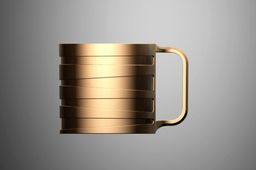 Irregular stripes Mug