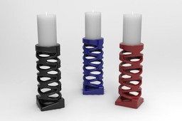 Modern candle holder