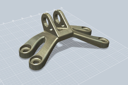 GE jet engine bracket